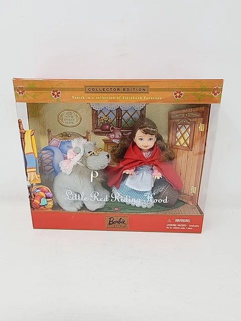 Barbie Kelly Little Red Riding Hood Doll Storybook Favorites 2001 Mattel 52899