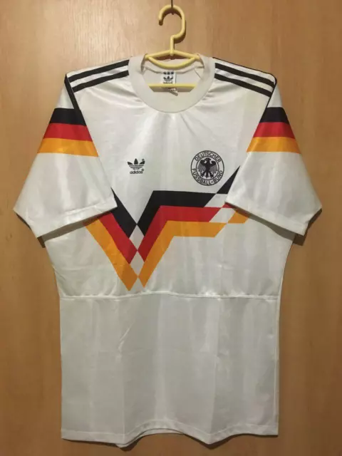 West Germany National Team 1990/1992 Home Football Shirt Jersey Trikot Adidas