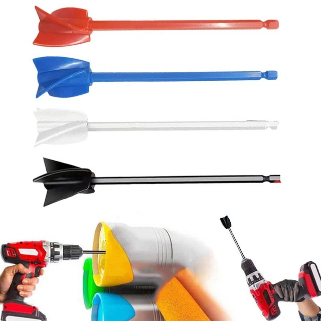 Mischer Epoxy Farbe Plastik Spiral Klinge Flecken Stretch Brandneu Langlebig
