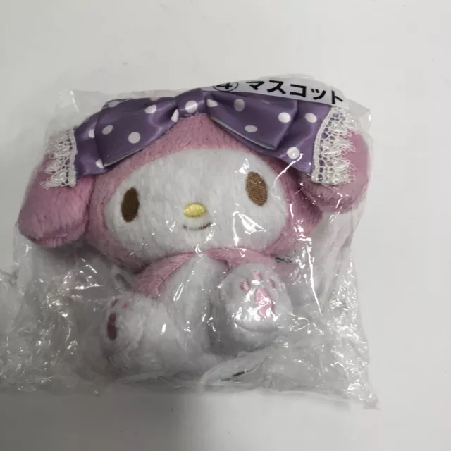 My Melody Plush Doll Sanrio Smile Japan 2021 Pink 5"  Mascot Stuffed animal. 