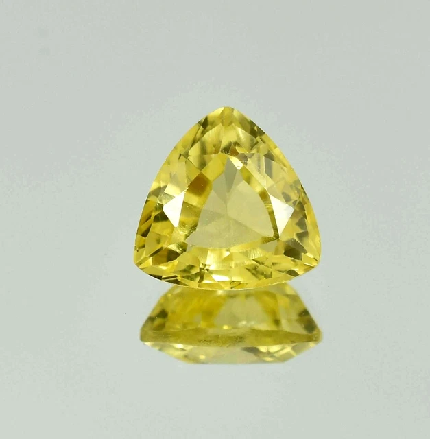 Zaffiro Giallo Ceylon 9ct Certificato - Pietra Preziosa Per Gioielli | Porta Fortuna E Prosperità - Foto 8