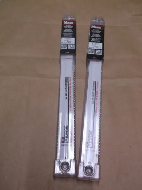 10 Blades Morse RB8501014 Bi-metal Reciprocating Saw Blade 8-Inch 10/14TPI (S)