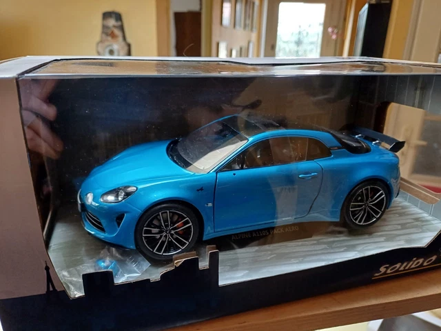 Solido 1/18 - Alpine A110S Pack Aero 2023 - Gris Mat (S1801621)