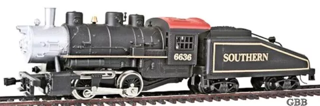 HO Scale SOUTHERN 0-4-0 Locomotive & Tender Model Power MRC New in Box 96636