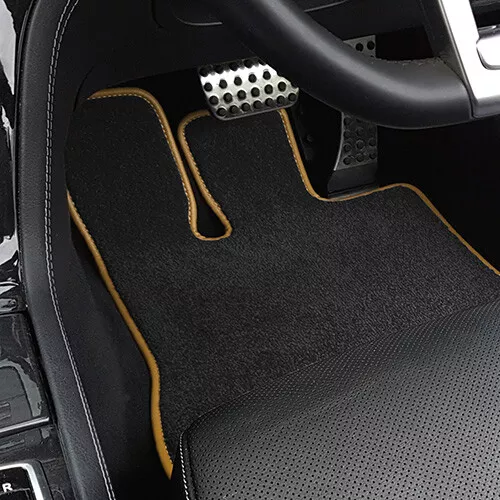 To fit Daewoo Lacetti 2004-2005 Black Platinum Tailored Car Mats [LL]