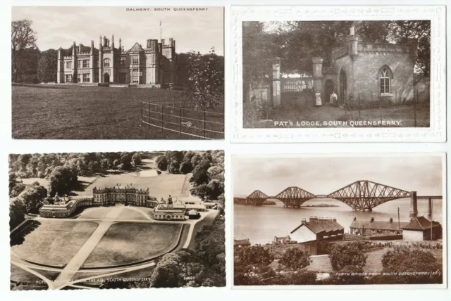 10 South Queensferry West Lothian Scotland Old Postcards All Cards Shown (A8)