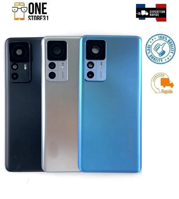 Vitre Arrière Cache Batterie Pour Xiaomi 12T / 12T Pro - Multicolore, Neuve Sous Blister