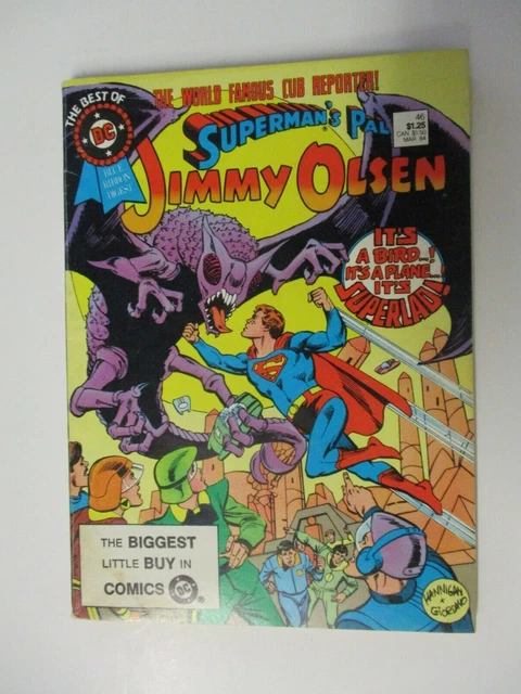 Best Of Dc Blue Ribbon Digest #46 March 1984 Superman's Pal Jimmy Olsen Fine
