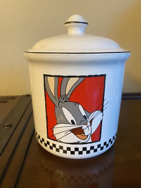 1993 Warner Bros Inc. Bugs Bunny Ceramic Cookie Jar