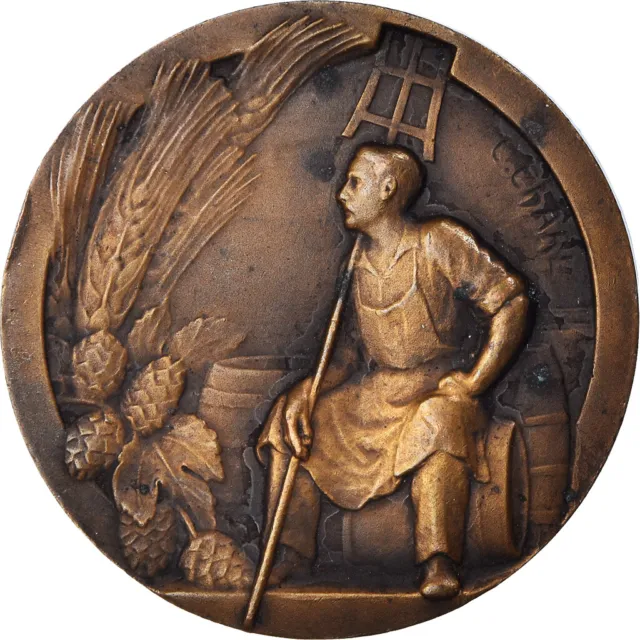 [#186984] France, Medal, Corporation des Brasseurs du Nord de la France, Busines