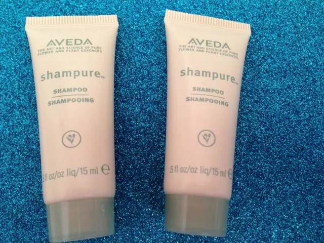 Aveda Shampure X 2 15Ml Each Ideal For Travel/Flights By Recorded Post