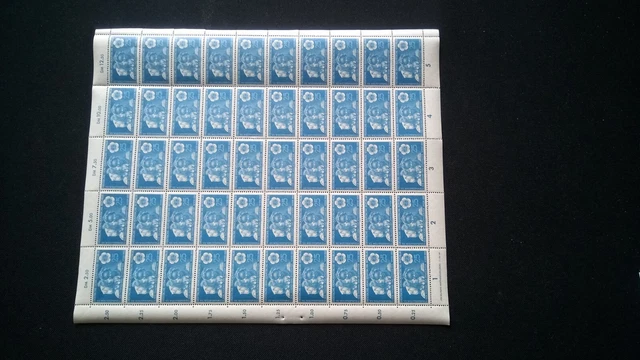 DDR 1959 kpl. W-Bogen Mi 706 ** viele Abarten evtl. PF ? siehe Fotos (A 8314)