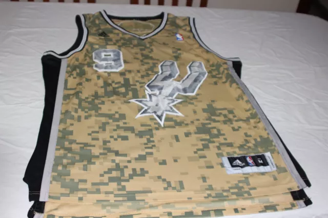 Camiseta Baloncesto Nba De Los San Antonio Spurs Adidas Talla M Nº 9 Parker