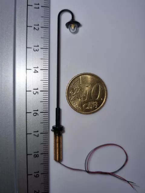 KREATIVITY WORLD Micro Lampion En Cuivre Finement Tricoté, Longueur 6cm, 12 V