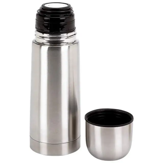 COFFEE CONTAINER 12oz Hot Insulated Stainless Steel Storage Cup Thermos Soup Mug