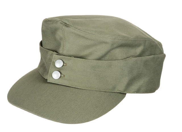 WWII GERMAN ARMY EM Summer Panzer m43 Field Cotton Cap Green Size L £19 ...