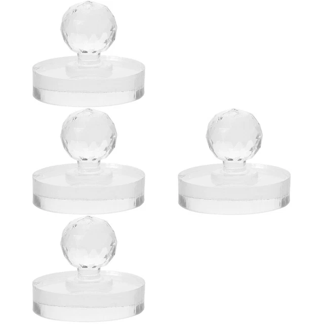 Confezione Da 10 Ombretto Da Pesca Coda Da Pagaia 5 Cm Bianco Massiccio Con 4 Teste Di Maschera 4 X 1 G