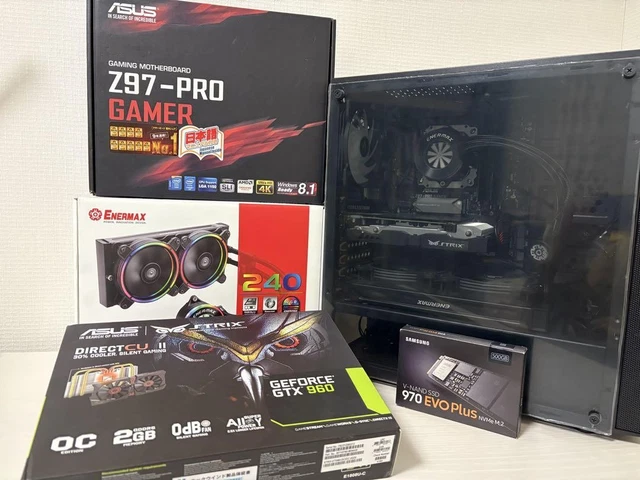 ASUS Z97-PRO GAMER i5 4310M GTX960 500GB Nvme M.2 SSD Water