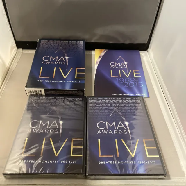 CMA Awards Live Greatest Moments: 1968 - 2015 (10 DVD Box Set) Open Box NEW DVDs