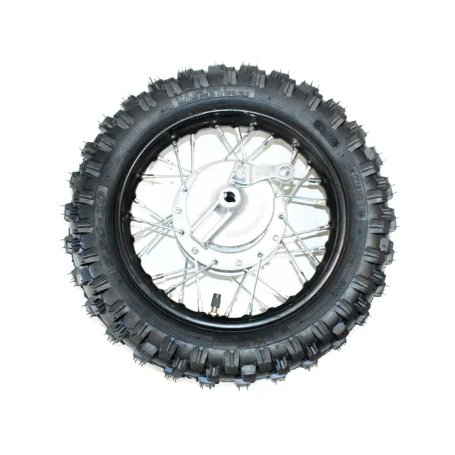 2.50 - 10 10" Inch Rear Back Drum Brake Wheel Rim Tyre Tire PIT PRO Dirt Bike