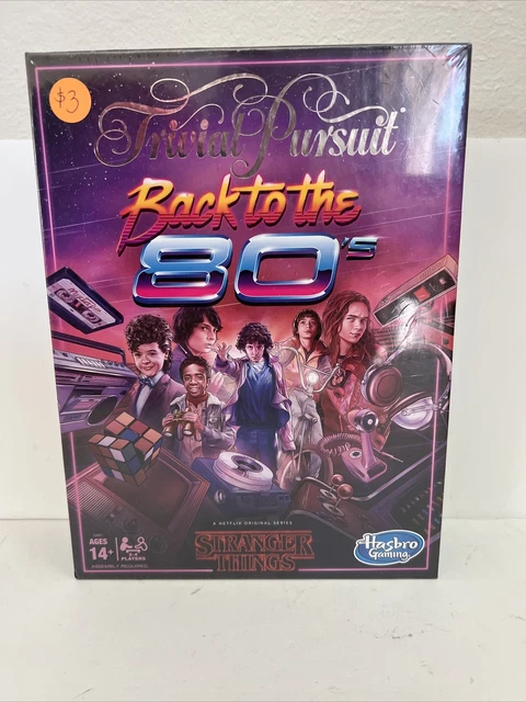 Trivial Pursuit Netflix's Stranger Things - Back to the 80's Edition - Sealed_E Trivial Pursuit Netflix's Stranger Things - Back to the 80's Edition - Sealed_E