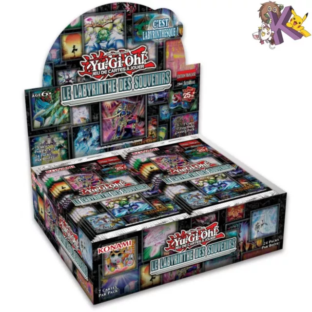 Yu-Gi-Oh! Display / Boîte de 24 Boosters : Le Labyrinthe des Souvenirs