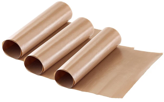 Carta Da Forno Riutilizzabile Set 8 Pezzi - In Teflon, Resistente Fino A 260°C, Ritagliabile, Lavabile In Lavastoviglie - Foto 1