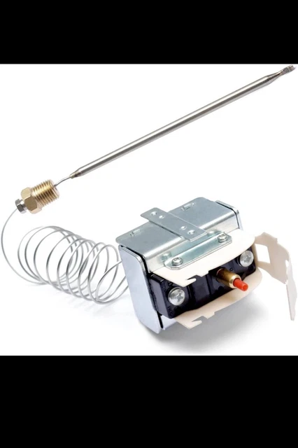 Thermostat Manuel Haute Limite Pour Friteuse Gaz - Protection Surchauffe 230°C, Réinitialisation Manuelle