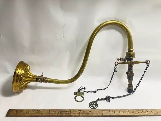 Antique gas Brass Wall Light