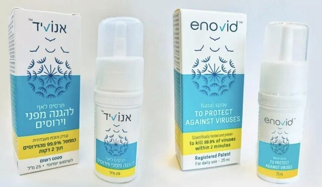 4er-PACK NOWONDER (ehemals Enovid) SaNotize Stickstoffmonoxid Nasenspray NICHTS