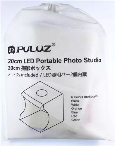 Puluz Fotobox  LED 20cm Portable Photo Studio