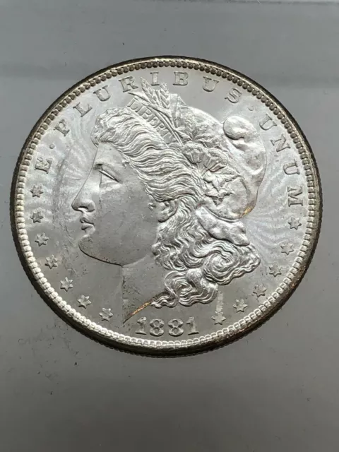 America - Stati Uniti 1 $ Dollaro Morgan Dollar 1881 mint SAN FRANCISCO FONDO SP