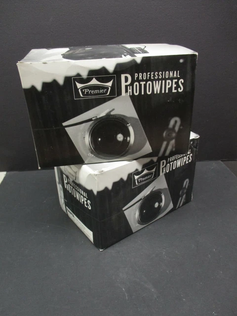 Premier professional photowipes 50 Wipes per box 13 1/2 x 17 5/8 multi-ply