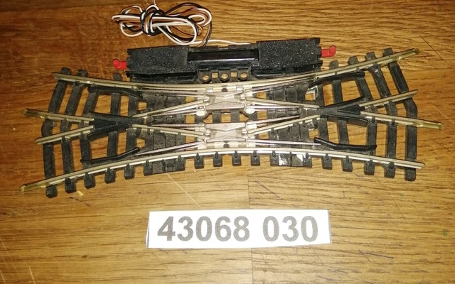 JOUEF MAILLECHORT lot N° 6 AIGUILLAGE ELECTRIQUE RAILS HO 1/87 - Jeux & Jouets