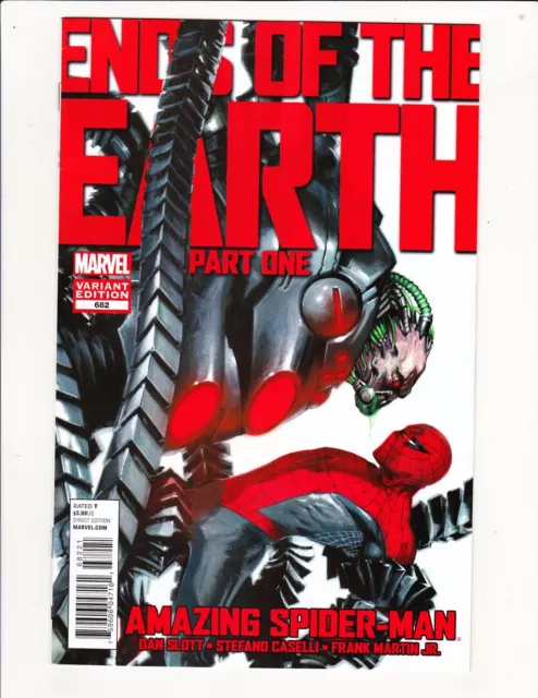 Amazing Spiderman #682 Marvel 2012 Gabrielle Dell'otto Rare Variant 1St Print