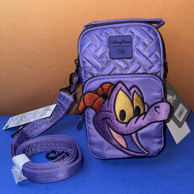 Disney Parks Figment Skeeter Mini Convertible Crossbody Lug EPCOT Festival Arts