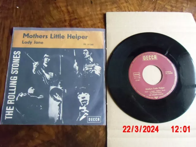 Single The Rolling Stones-Mother,s little helper