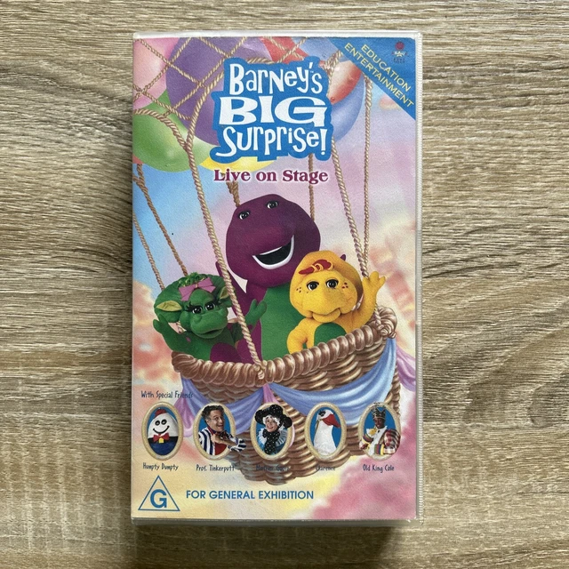 Barney Barney S Big Surprise Vhs 25 00 Picclick Au Barney Barney S Big Surprise Vhs 25 00 Picclick Au