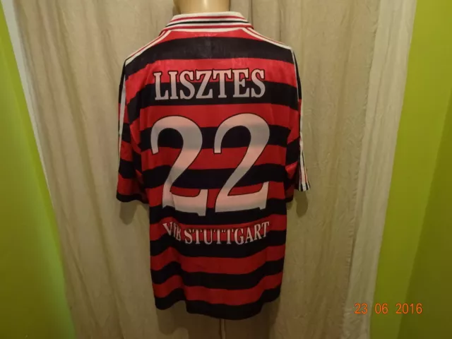 VfB Stuttgart Adidas Auswärts Trikot 97/98 "Göttinger" + Nr.22 Lisztes Gr.XL TOP