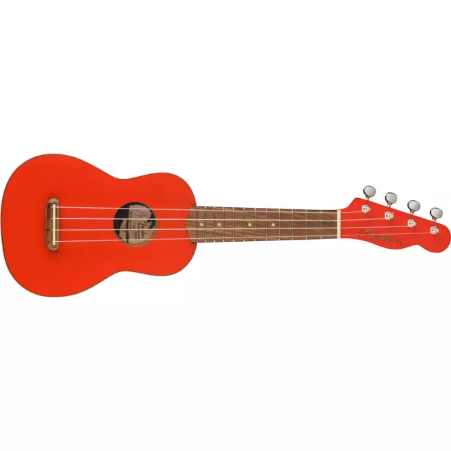 FENDER Venice Ukulele Soprano (Fiesta Red)