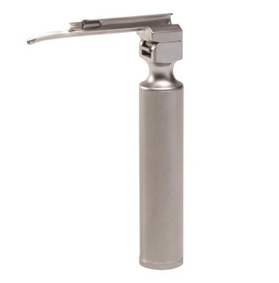 Grafco Miller Fiberoptic Laryngoscope - Set with Handle, Blade and Case, 1197F
