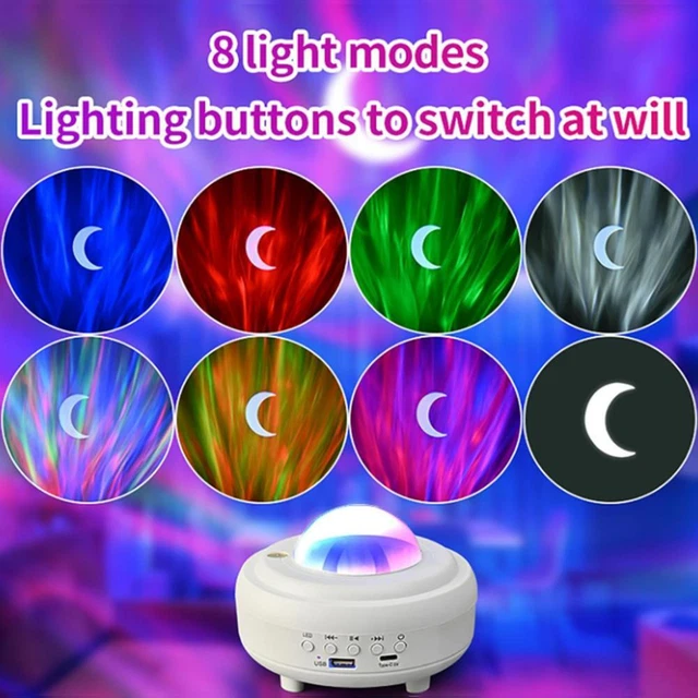 Northern Lights Aurora Projector Speaker Aurora Bluetooth Projector Lights