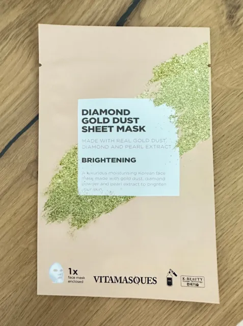 Vitamasques Diamond Gold Dust Mask Collection