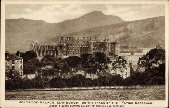 Ak Edinburgh Schottland, Holyrood Palace - 3868434