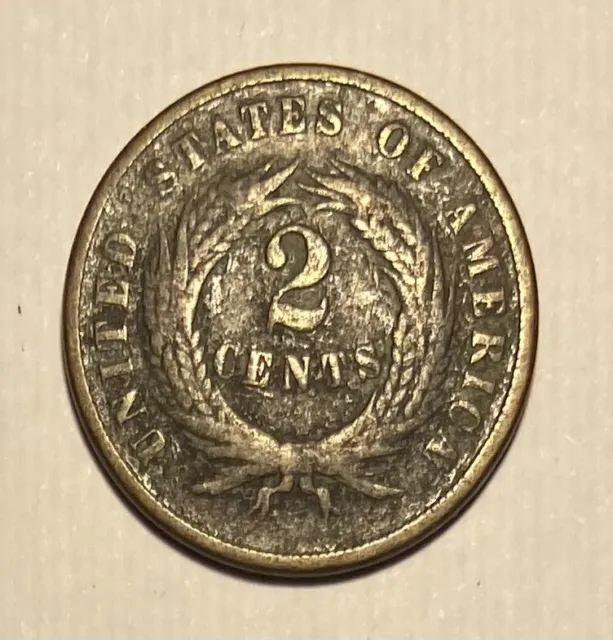 1869 2 cent piece