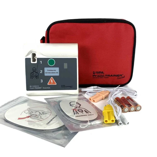 WNL Products WL120ES10 for Training Use Only AED Defibrillator Practi-Trainer Es