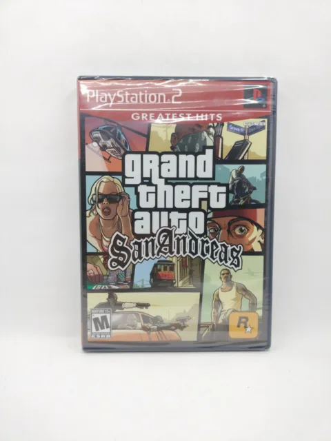 Grand Theft Auto San Andreas PS2 WATA 9.4 A++ Graded Sealed