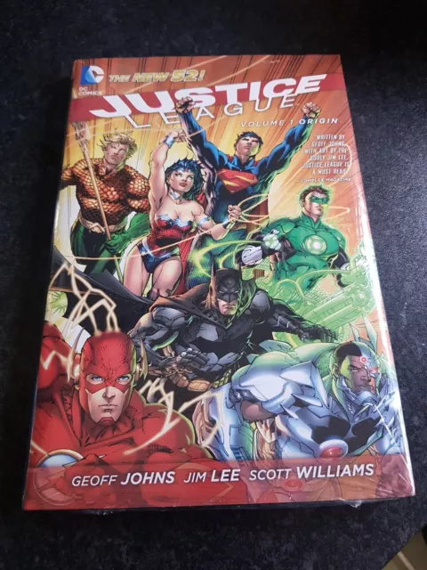 DC New 52 Justice League Volume 1 Origin Graphic Novel Comic Book