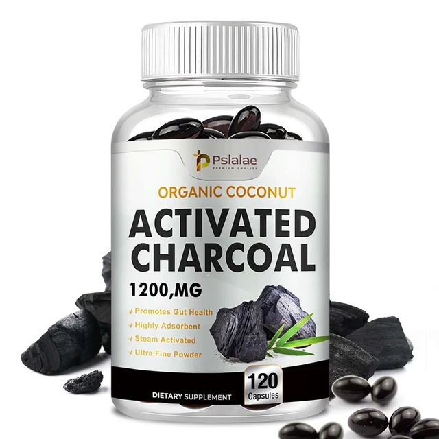 Activated Charcoal sources from natural coconut shells 760mg