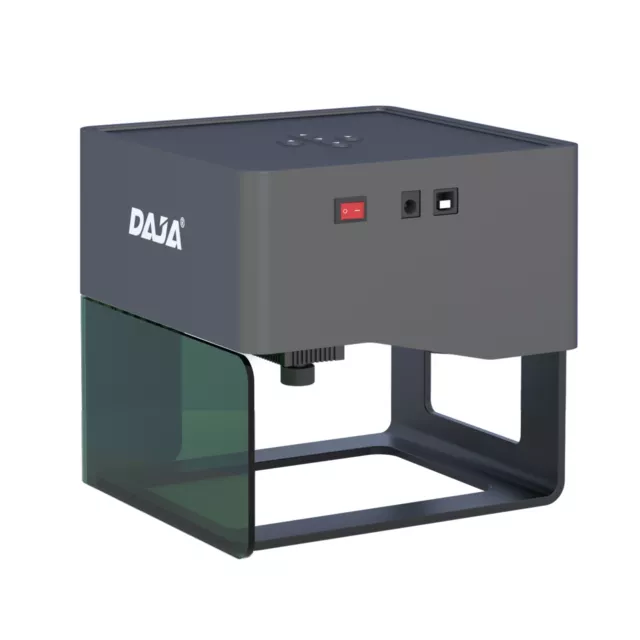DAJA DJ6 Lasergravierer DIY-Markierung Lasergravurmaschine 80x80mm Holz Keramik 2